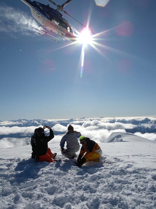 Heliskidåkning, Whistler, Kanada