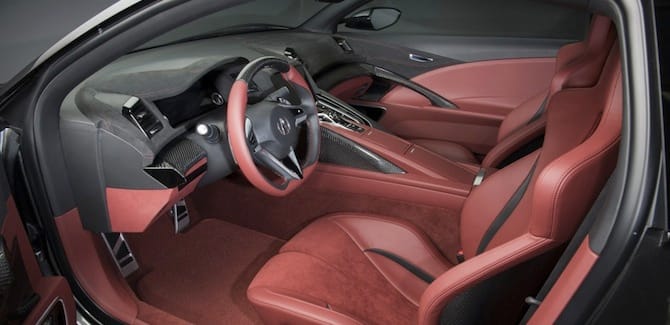 honda nsx interiör