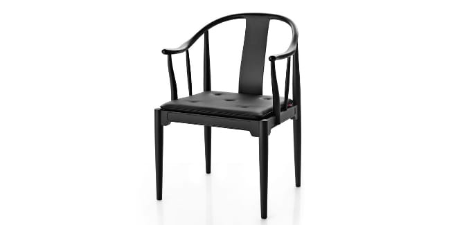 Hans J Wegner_stol_svart