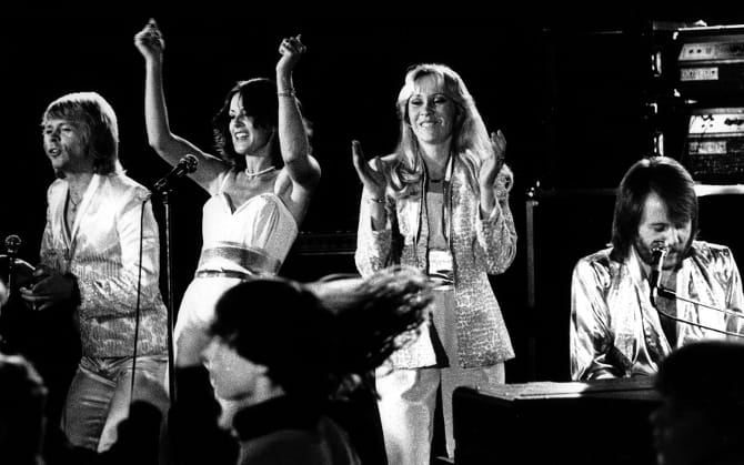 Inspelning av Does Your Mother Know 1978 Foto Torbjoorn Calvero.jpg