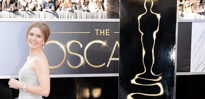 2013 amy adams oscar de la renta