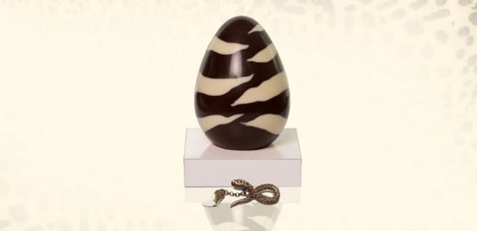 Roberto Cavalli_Easter Egg_Zebra white
