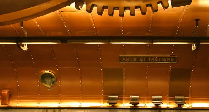 arts_et_metiers_Le Metro