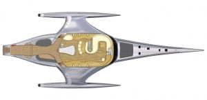 Superyachten Adastra, planskiss