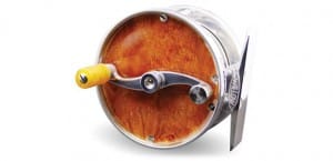 Willow Classic Reels, reel maple burl