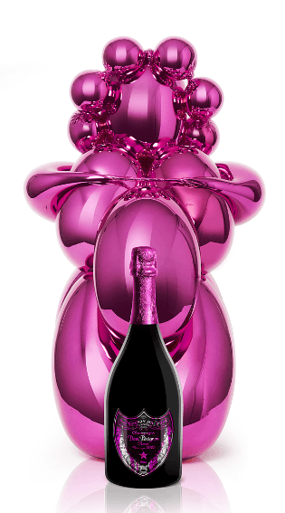 roséchampagne Jeff Koons Dom Perignon Rose