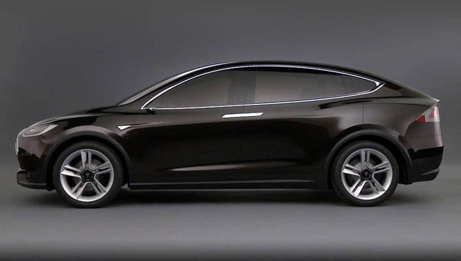tesla-x-side