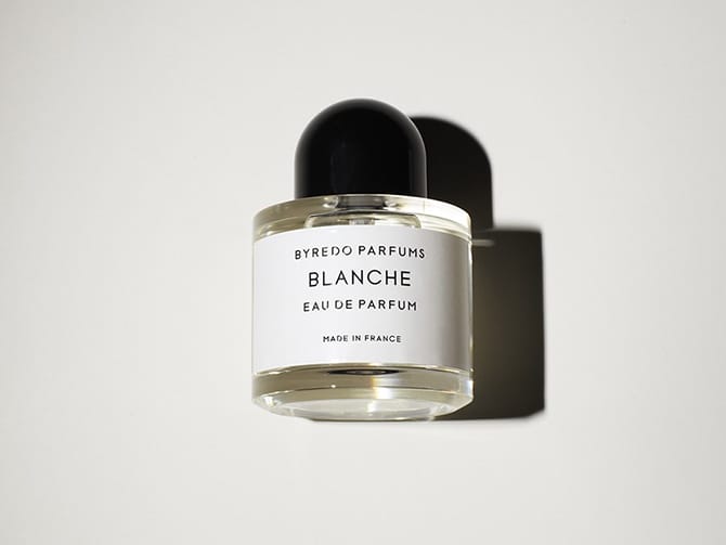 Modeklappar byredo-perfume-blanche