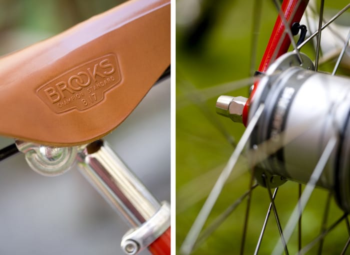 Brooks läder_Shimano Växlar_Argentario