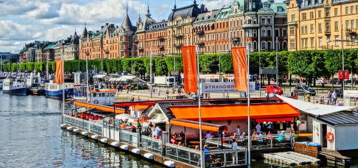 Stockholms trevligaste uteserveringar Strandbyggan
