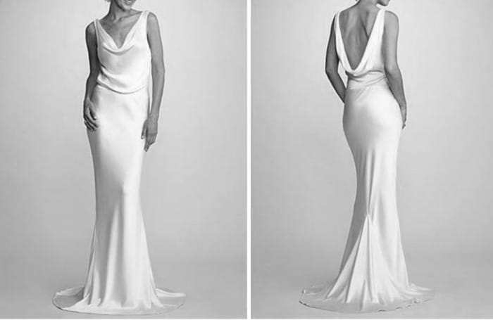 Carolyn Bessette Kennedy style_wedding dress