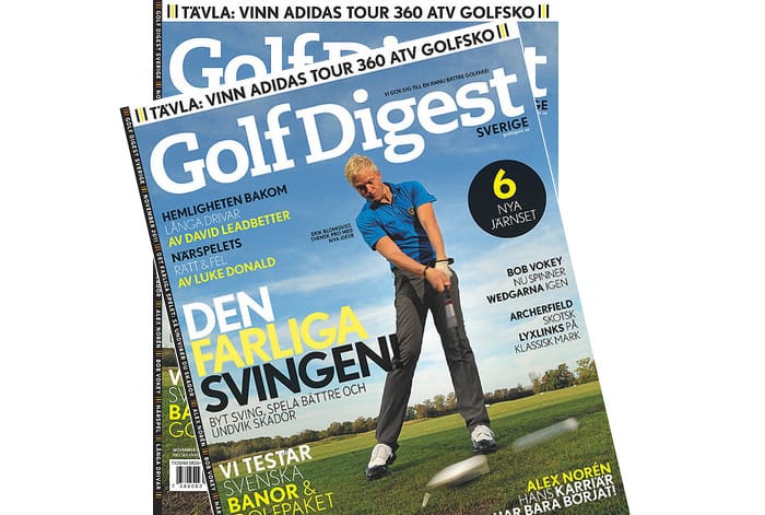 Volkswagen Golfarena Erik Blomqvist_Golf Digest_cover