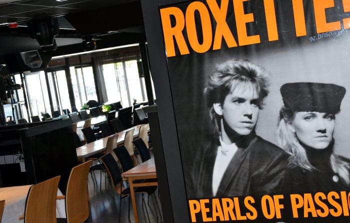 Hotel Tylösand_Leifs Lounge dukat för konferens