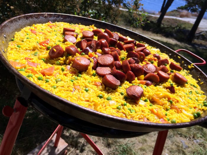 Paella - chorizo