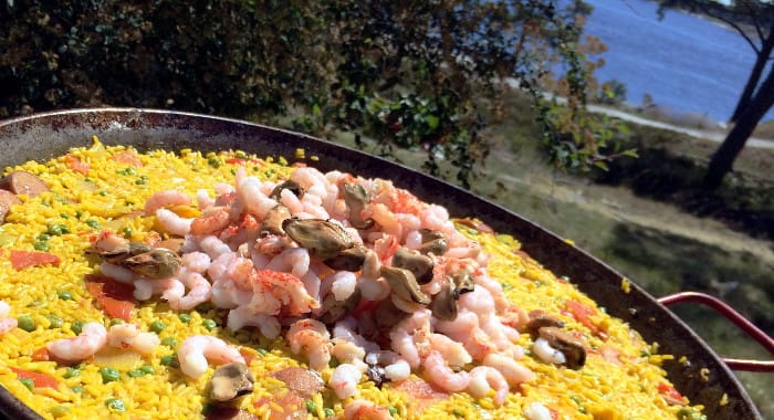 Paella - skaldjur
