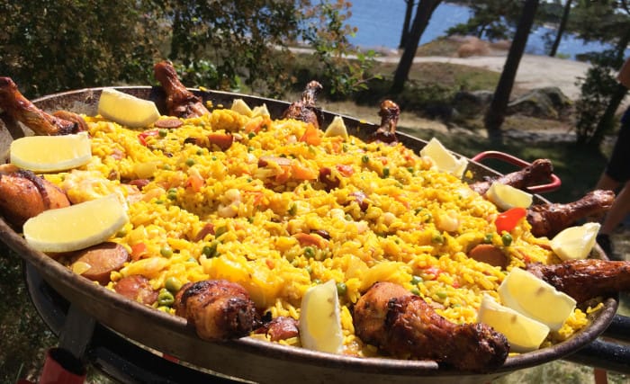 Paella i skärgården