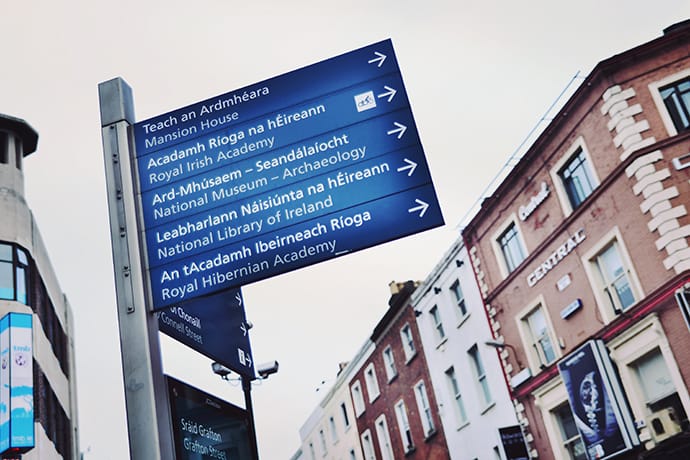 Shopping i Dublin