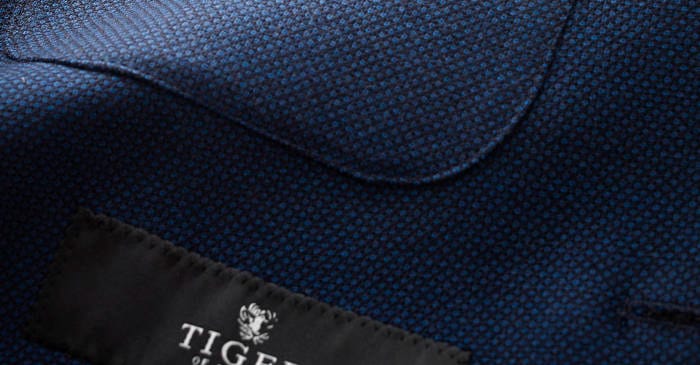 tiger of sweden årets designer herrmode fabric detail
