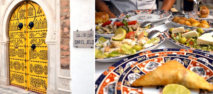 Tunis_Kasbah_Dar Ej Jeld_meze