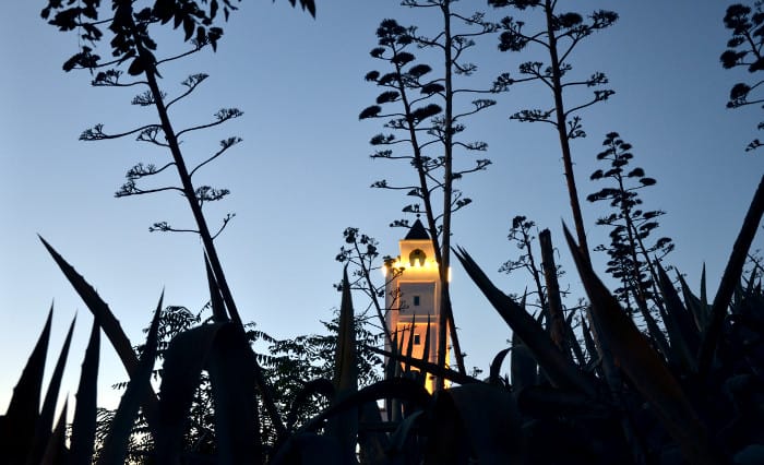Tunisien_Minaret by night_700