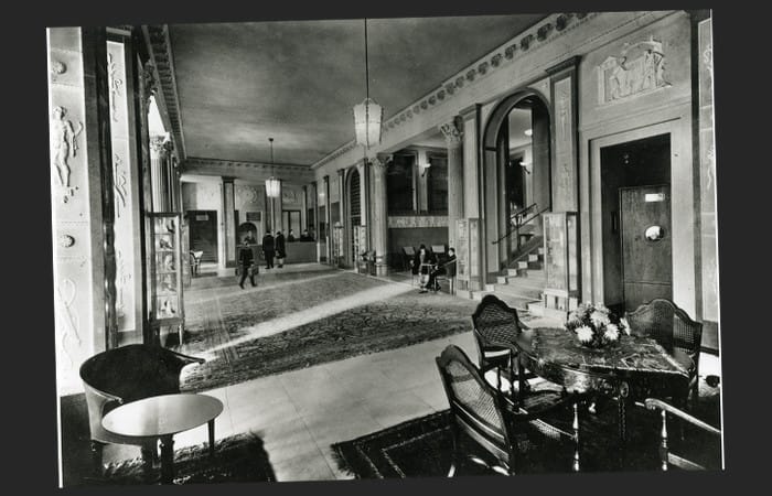 Grand hotell lobbyn 1926