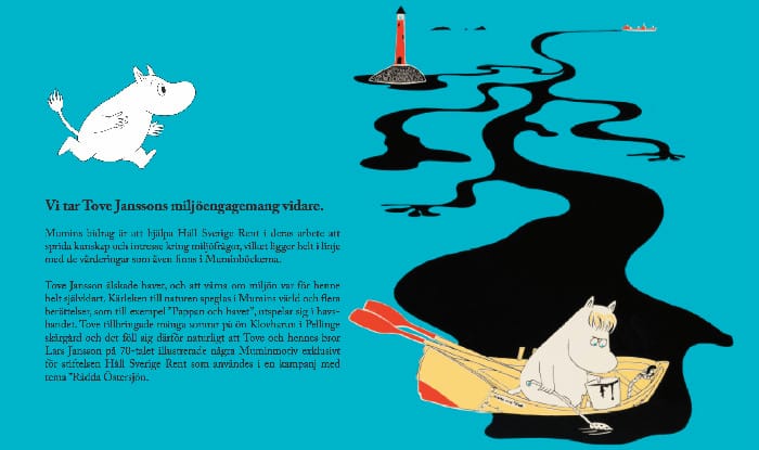 Mumin på Junibacken Moomin Håll Sverige Rent 2015