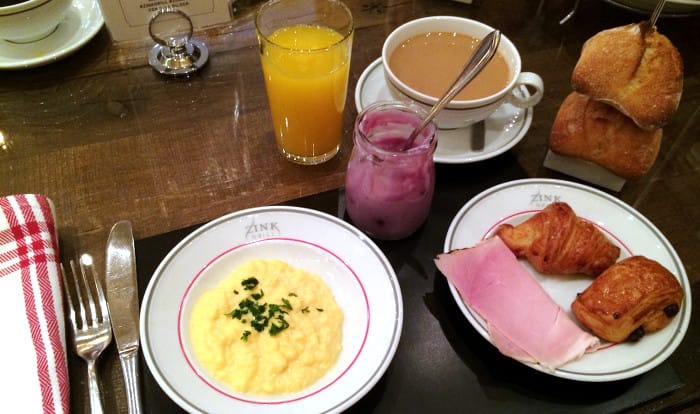 Zink Grill_continental frukost