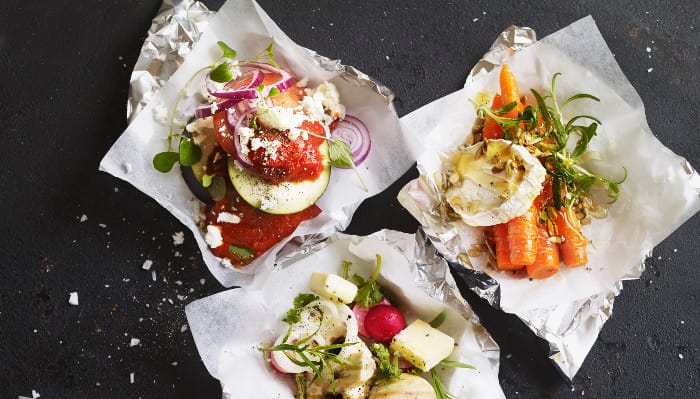 Grillsäsongen 2015 Fänkålsbakad gös med morotspaket