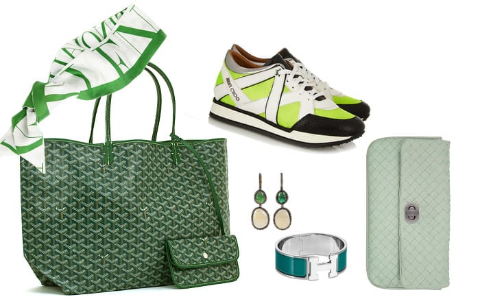 Grönt vårmode Gröna Accessoarer_lyx