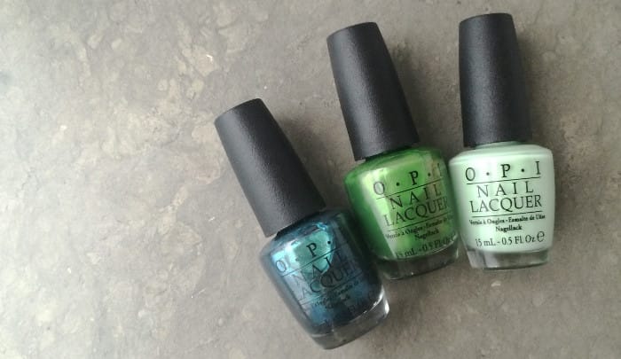 grön skönhet Nagellack_OPI_grönt