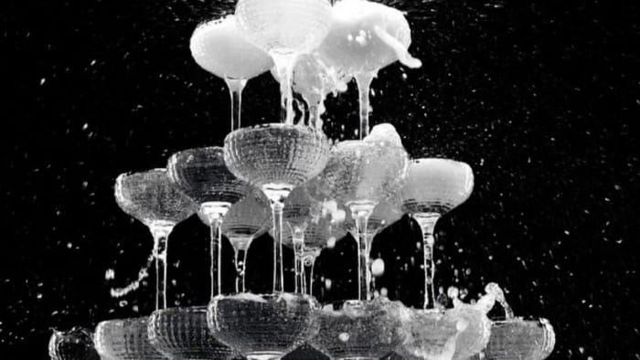 sommardrycker Champagnetorn – för en spektakulär servering