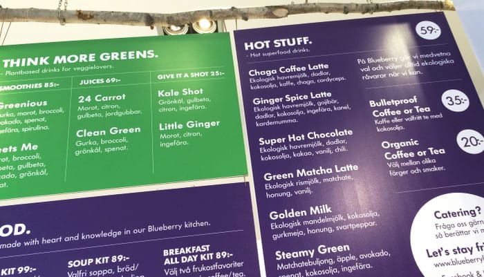 Blueberry_Hot drinks