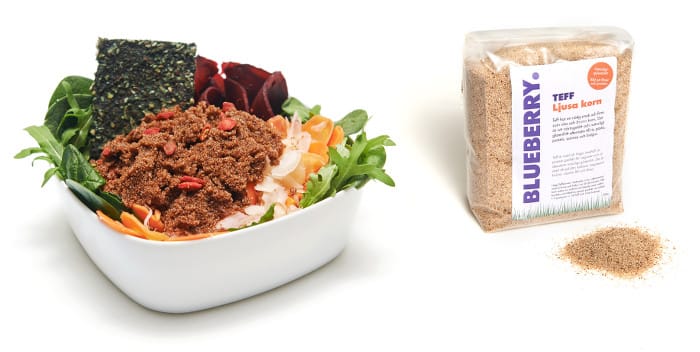 Blueberry_Sallad med Teff