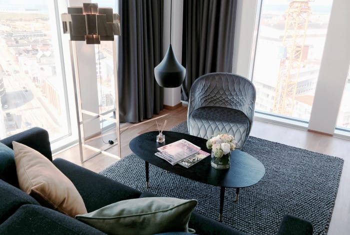Clarion MalmöLive_hotellrum_svit_soffa
