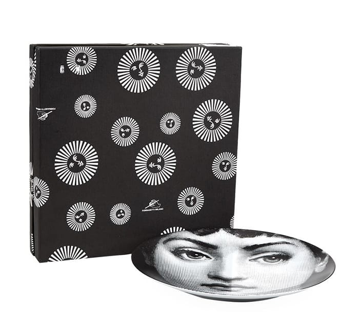Harrods bröllopspresenter Fornasetti plate