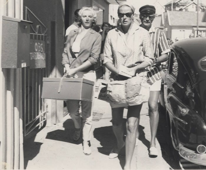 Ingrid Bergman i Fjällbacka. Kville Hembygdsarkiv_INTEXT