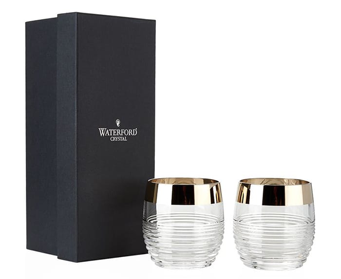Harrods bröllopspresenter Waterford tumblers