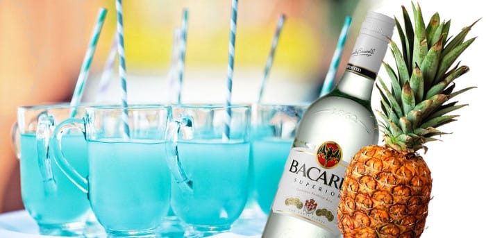 Blå drink