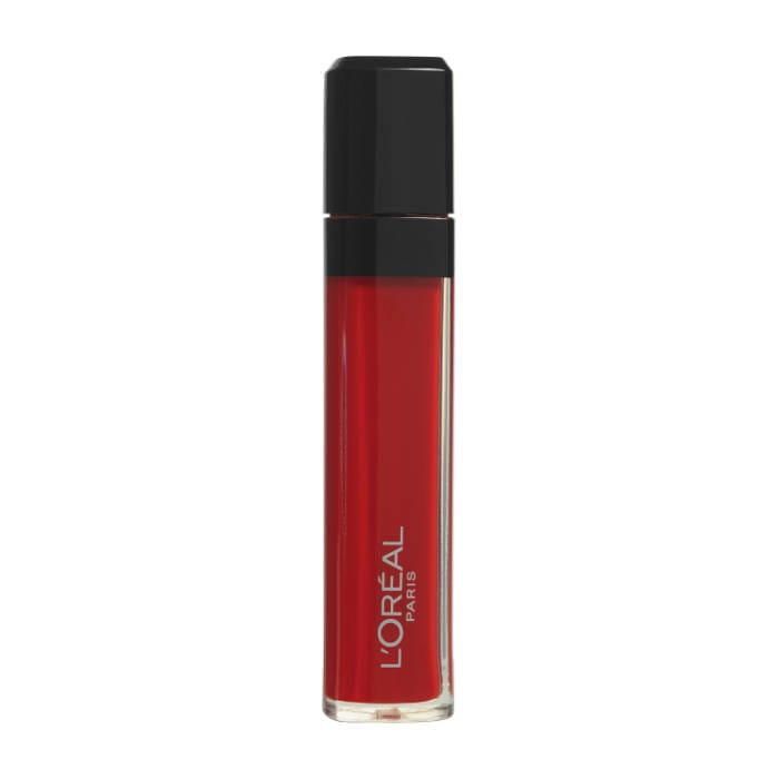 Brudmakeup L'Oréal Infallible Le Gloss Alerte Rouge