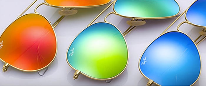 RayBan_flash lenses