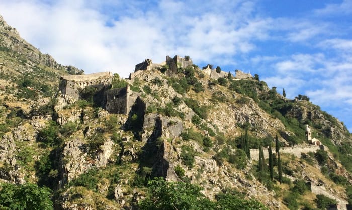 Kotor_berg_fort