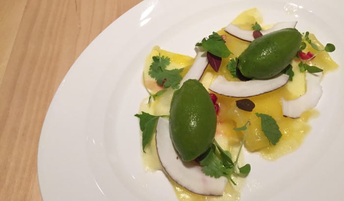 Ananascarpaccio
