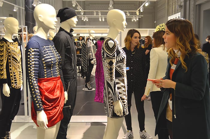 H&M x Balmain collection