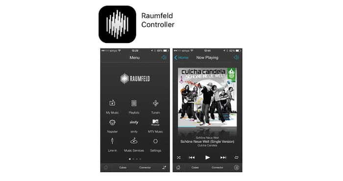 Raumfeld app
