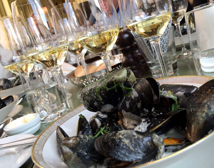 Vitt vin & moules