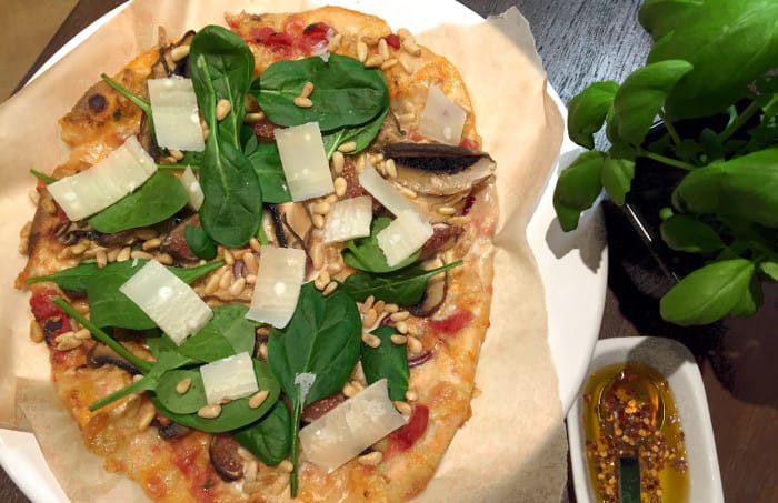 Portabello & fikon gastropizza