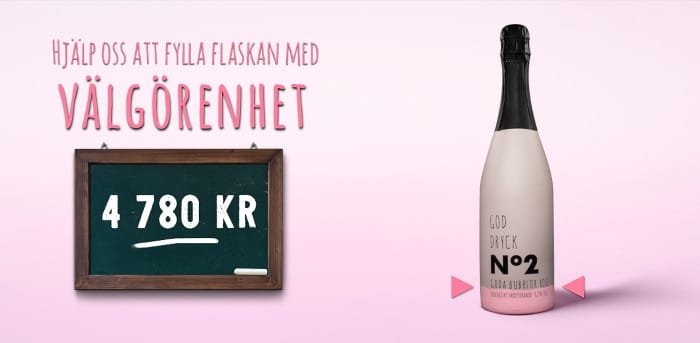 GodDryck rosa flaska_700