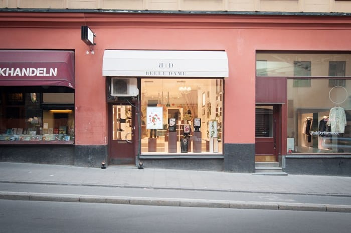 Belle Dame butik utifrån