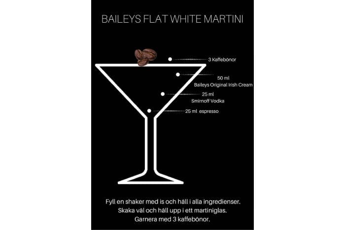 Baileys Flat White Martini