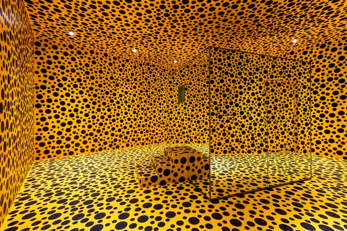 Yayoi Kusama I oändligheten 11.6 – 11.9 2016 Stockholm